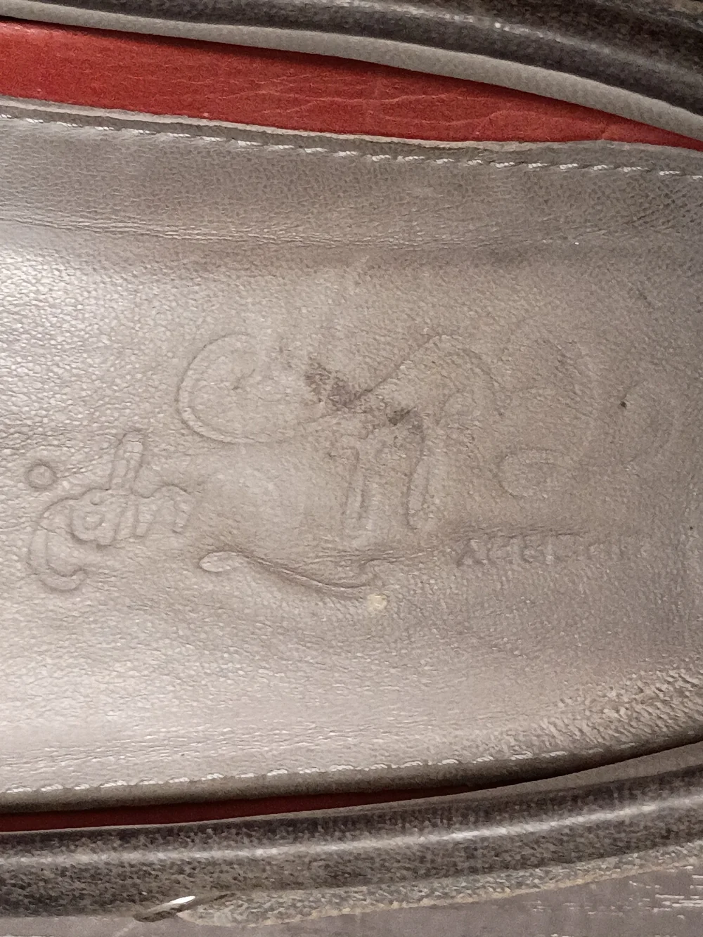 Sperry GOLD CUP Gray Leather Boat Shoes/Black Leather Trim. Men's 10M Great Deal